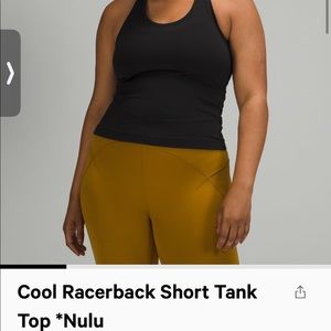 Lululemon Cool Racerback Short Tank